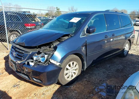 2008 Honda Odyssey Ex-L from USA, damaged, VIN 5FNRL38668B065084